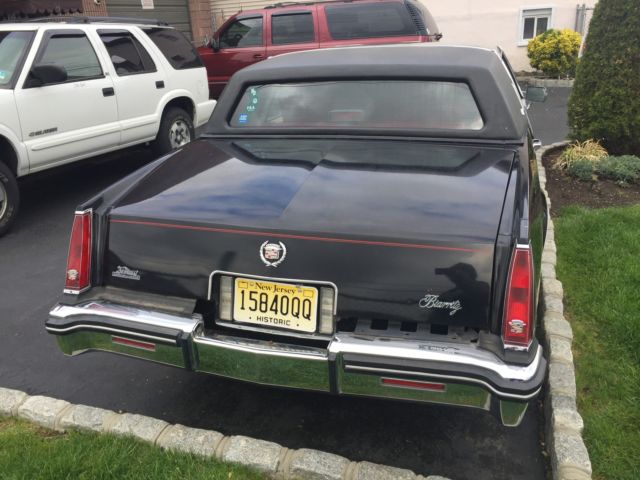 1984 cadillac eldorado baritiz coupe 2-door 4.1l one owner low miles no reserve