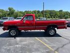 1993 dodge ram 2500 pickup red 4wd automatic w200