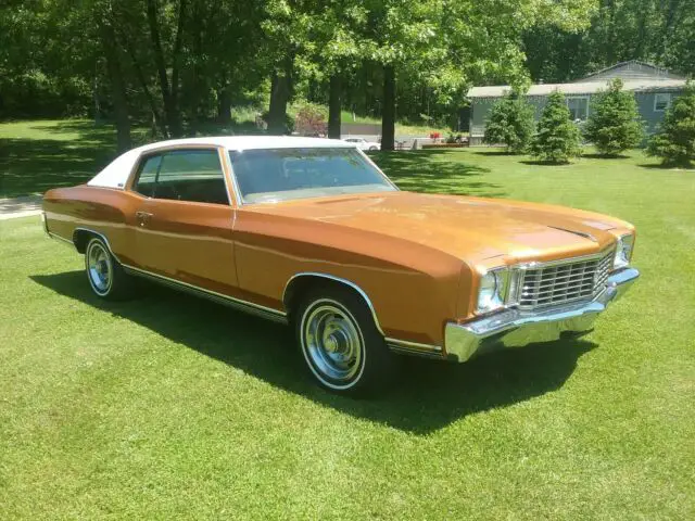 1972 chevrolet monte carlo - 350 v-8 - auto - solid texas car - drives excellent