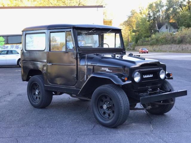 1973 toyota land cruiser fj40 black