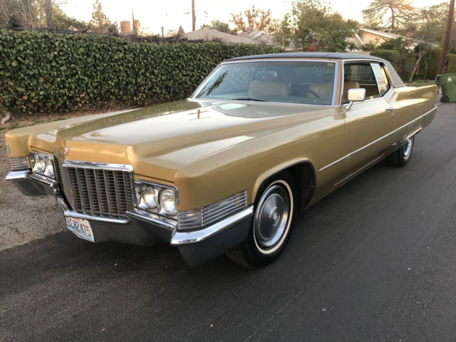 1970 cadillac deville coupe classic