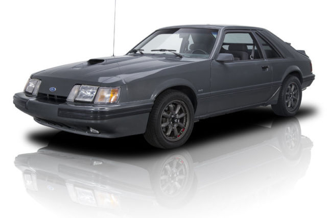 1986 ford mustang svo 11,027 miles dark gray hatchback 4 cylinder engine 2.3l/14