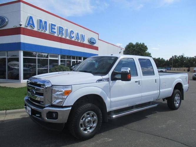 2016 ford f-350 super duty xlt 4x4 xlt 4dr crew cab 8 ft. lb srw pickup for sale in glendive, montana