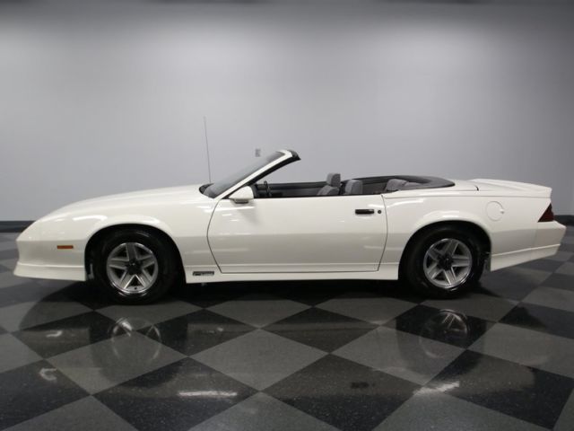 1989 chevrolet camaro rs 137755 miles white convertible 305 v8 4 speed automatic