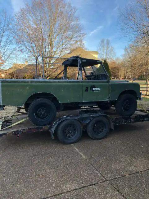 1972 land rover series 3 109 military patrol