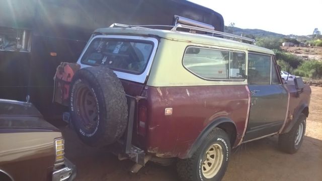 1977 international scout ll harvester conversion restoration