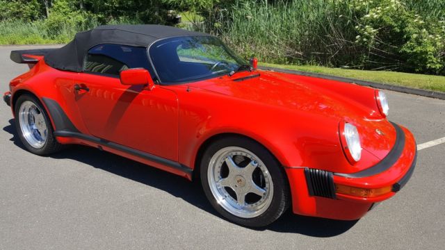 1989 porsch speedster ( turbo )