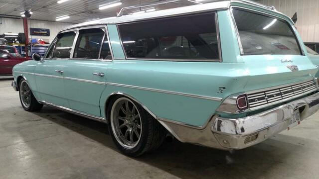 1964 amc rambler ambassador wagon 990 v8 very solid body patina paint