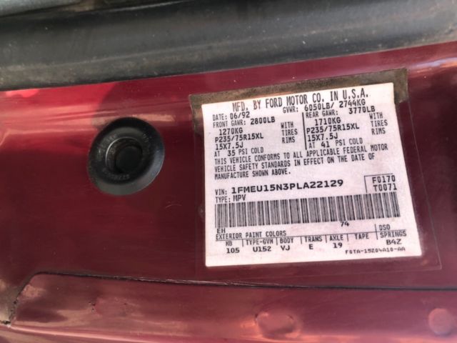 ford bronco xlt 4x4 5.0 v8 ac blows ice cold