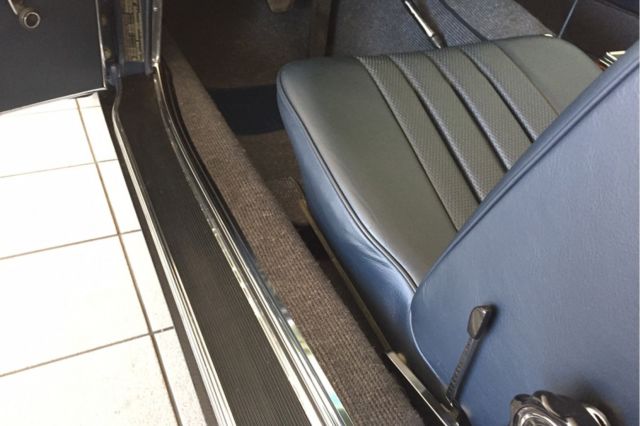1971 mercedes benz 280sl 0 metalic blue convertible 6 cylinder automatic