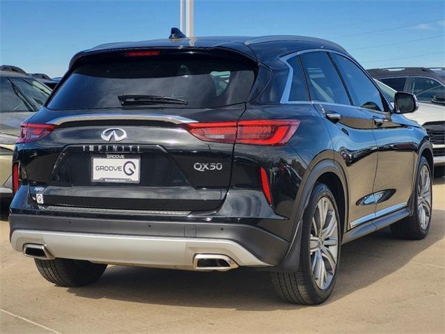2021 infiniti qx50 sensory