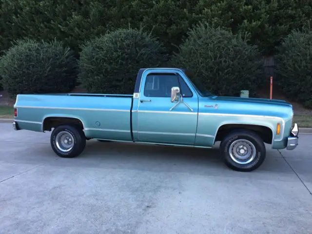 1977 chevy silverado c10 : low miles : garage kept : clean title : adult owned
