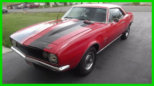 1967 chevrolet camaro coupe 350 v8 gas 4-speed manual rwd rebuilt engine mp3