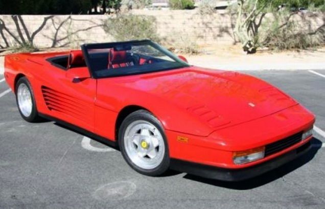 ferrari vettarossa convertible