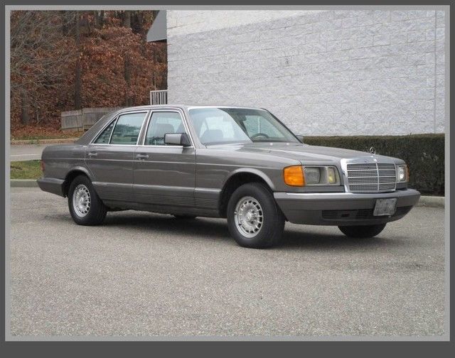 85 mercedes benz 300d diesel one owner clean car fax leather monroof