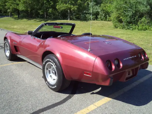 1975 corvette convertible with 19,797 original miles 350 speed with factory air