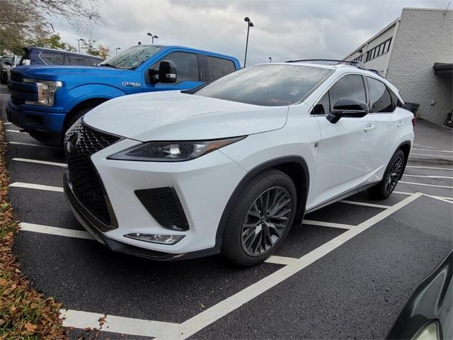 2022 lexus rx 350 f sport handling
