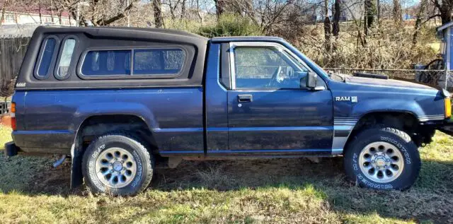1988 dodge ram 50 pickup blue 4wd automatic unknown