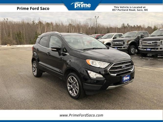 2018 ford ecosport titanium awd titanium 4dr crossover for sale in saco, maine