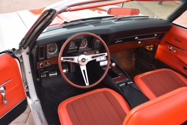 1969 camaro z11 396/375hp l89 4spd pacecar rs/ss convertible jerry macneish cert
