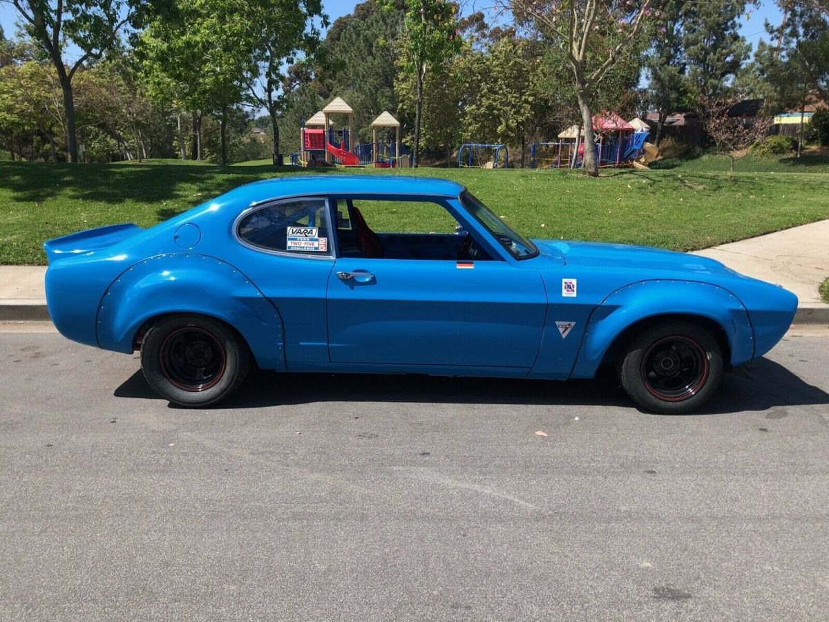 1971 ford mercury capri scca vintage road race car transam b-sedan group 2 fia