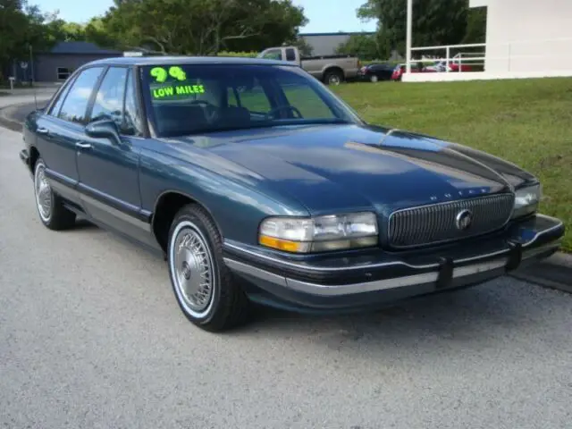 1994 buick lesabre limited 68927 miles dark green gray metallic 3.8l v6 ohv 12v