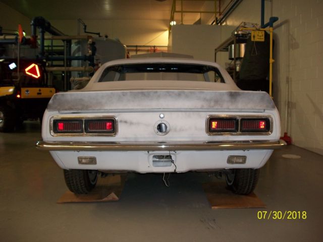 1968 chevrolet camaro project