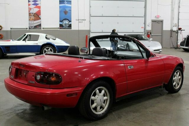 1991 mazda miata 79065 miles red coupe 1.6l inline 4 cylinder manual
