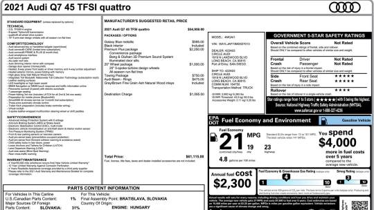 2021 Audi Q7