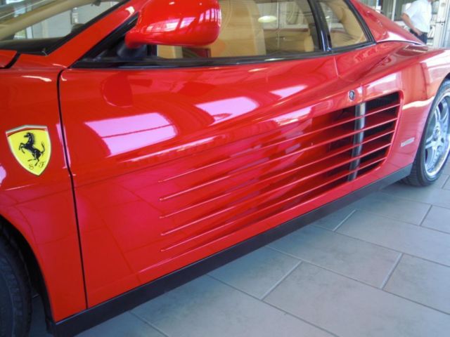 1988 ferrari testarossa base coupe 2-door 4.9l