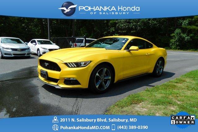 used 2016 ford mustang coupe salisbury, md 21801 for sale in salisbury, maryland