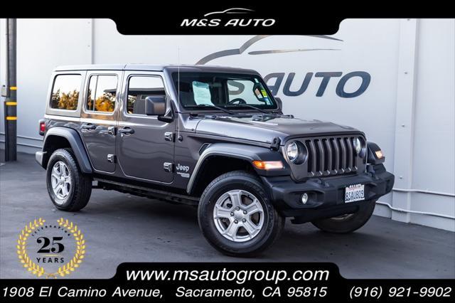 2020 jeep wrangler unlimited sport