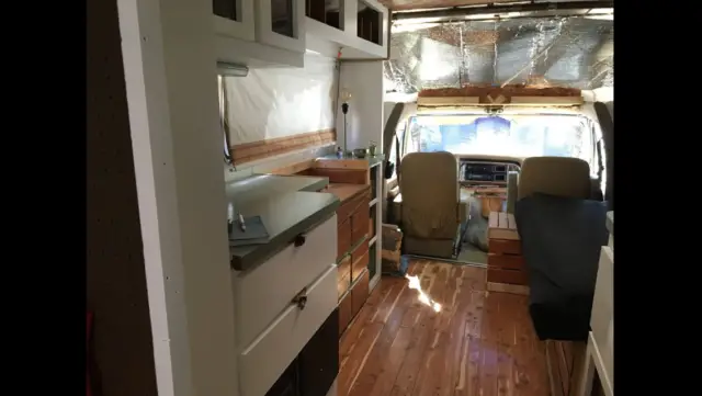 1988 ford econoline e350 converted camper van as is