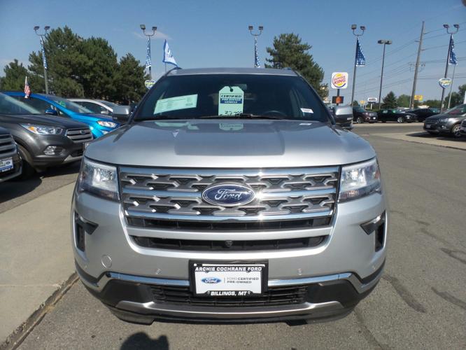 certified 2018 ford explorer 4wd limited billings, mt 59102 for sale in billings, montana
