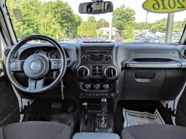 used 2016 jeep wrangler 4wd unlimited sport north dartmouth, ma 02747 for sale in dartmouth, massachusetts