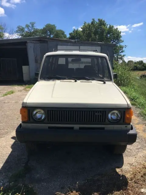 1986 isuzu trooper turbo diesel 4x4 - rare