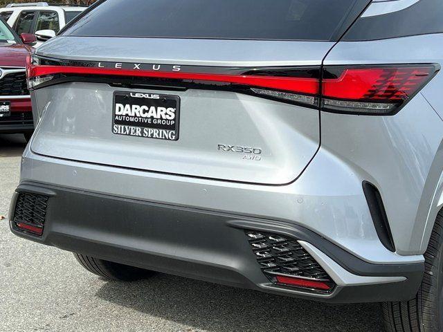 2024 lexus rx 350 f sport handling