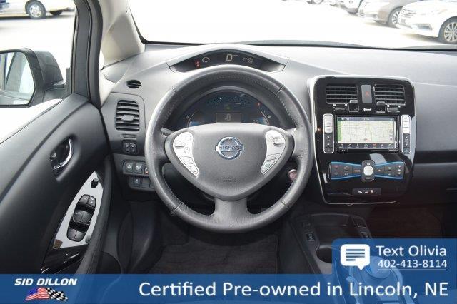 2016 nissan leaf sv sv 4dr hatchback for sale in lincoln, nebraska