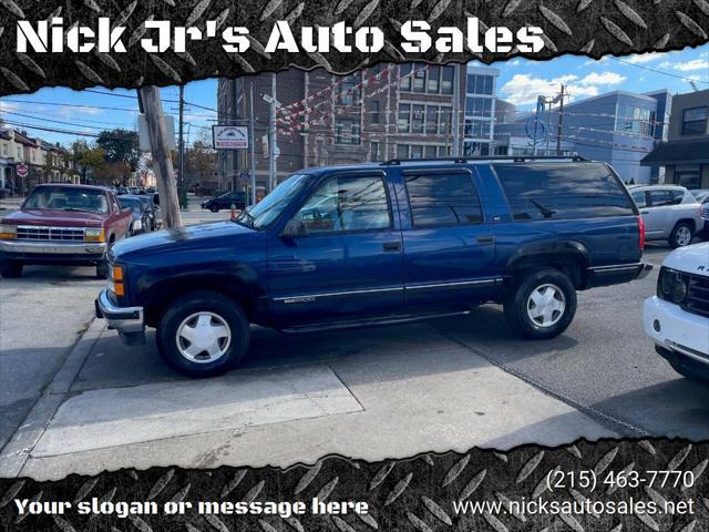 1999 gmc suburban k1500 slt 4dr 4wd suv