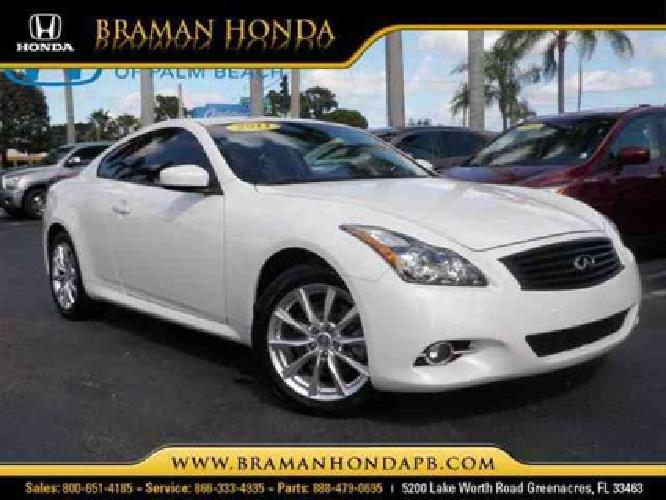 2011 infiniti g37 coupe x in greenacres, fl