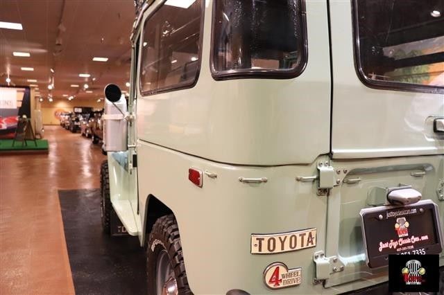 toyota fj40 green with 11,895 miles, for sale!