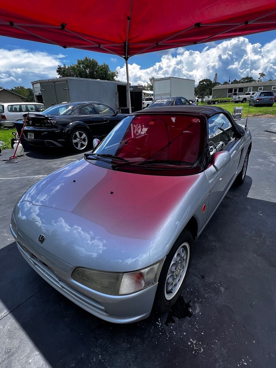 1993 honda beat sportscar grey rwd manual