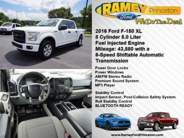 2016 ford f-150 xl 4x4 xl 4dr supercrew 5.5 ft. sb for sale in elgood, west virginia