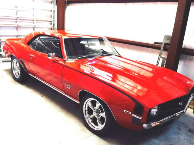1969 chevy camaro ss restomod