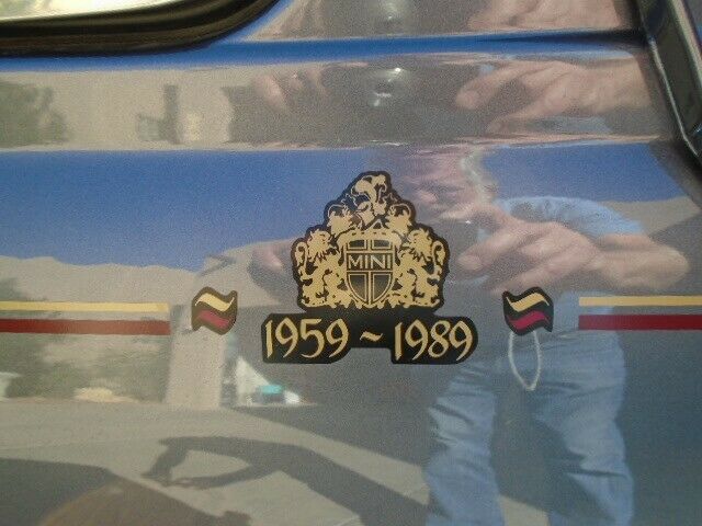 1989 austin / rover mini 30th anniversary coupe, original 2 owner car, 41k miles