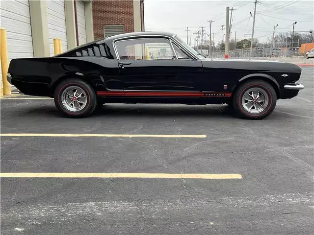 1965 ford mustang fastback raven black 5 speed fully loaded