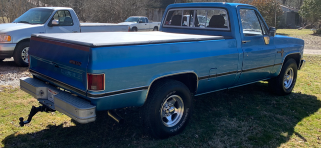 1982 chevrolet scottsdale pickup c20 3/4 ton 6.2 detroit diesel / auto long bed
