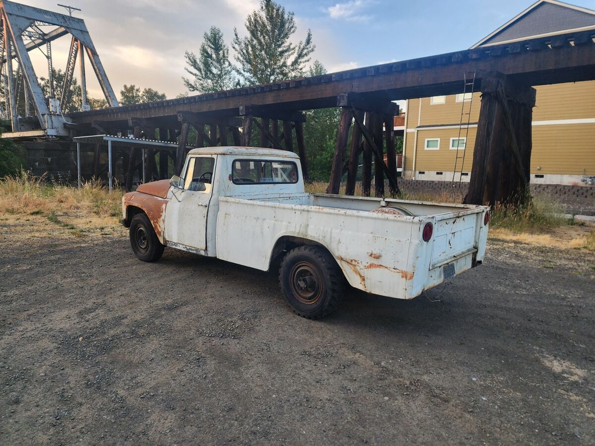 1964 international c1200 pickup - 2wd, v8, manual