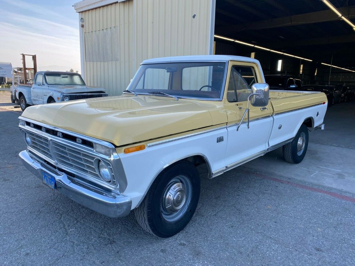 1973 ford f250 ranger, clean classic truck, video and delivery, no reserve!