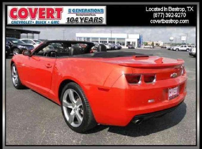 2012 chevrolet camaro 2lt in bastrop, tx